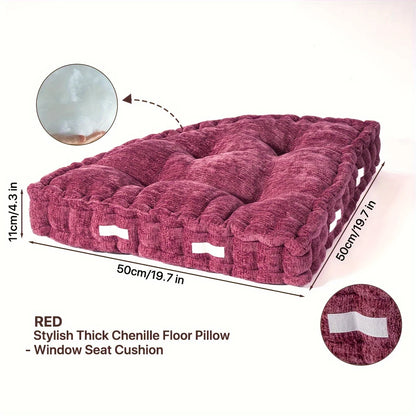 1-Count Triangular Reading Cushion – Comfortable Pillow for Chair, Floor, Sofa & Outdoor Use