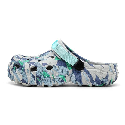 Men’s Clogs & Sandals – Camouflage Garden Shoes, Outdoor Flip Flops & Home Slippers