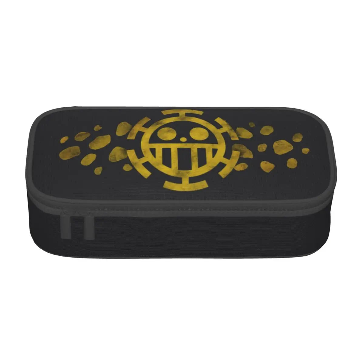 Cute Custom One Piece Pencil Case – Large Capacity Straw Hat Pirates Skull Stationery Bag for Boys & Girls