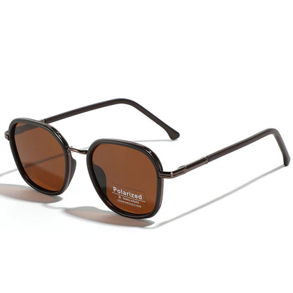 OVZA TR90 Polarized Sunglasses – Fashion Square Frame Driving Glasses for Men & Women S2074