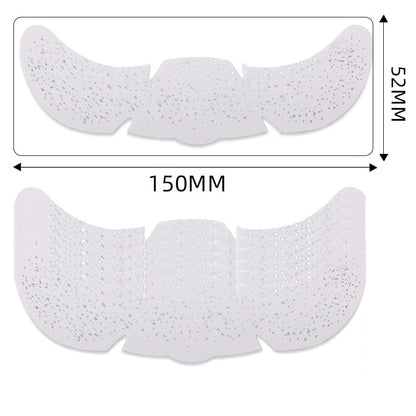 6pcs Metallic Fake Freckles Temporary Tattoos — Gold & Silver Face Stickers for Makeup and Hot Stamping