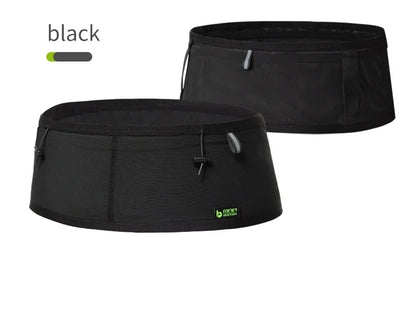 MAP BROTHER W1001 Woven Elastic Sports Waist Bag – Running, Triathlon, Marathon & Cycling Number Belt Pack