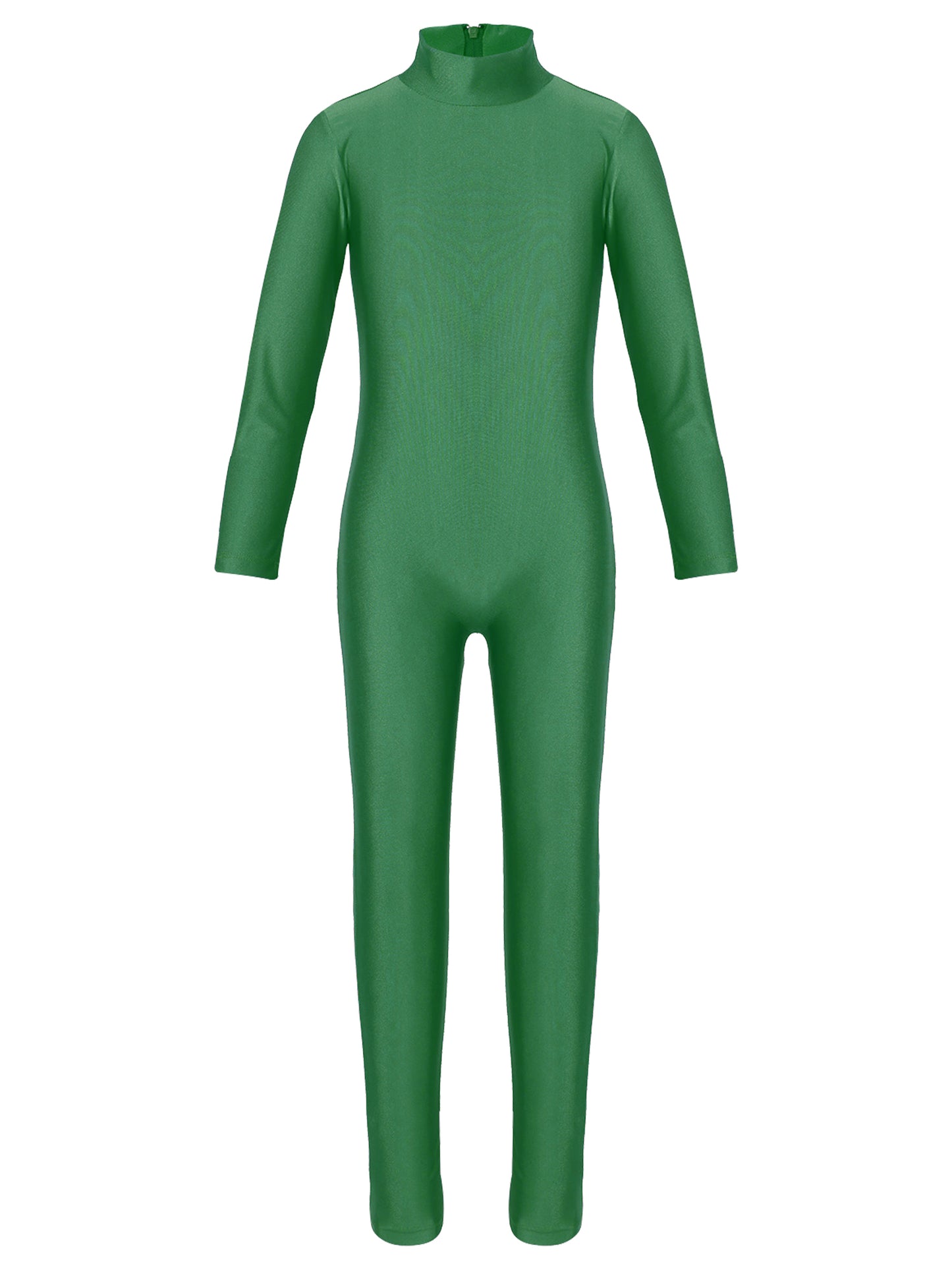 Kids Girls Full Body Gymnastics Bodysuit, Ballet Dance Jersey Leotard, Jumpsuit Sports Unitard, Children Dancewear and Sportswear