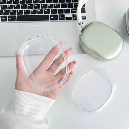 Transparent TPU Case for Apple AirPods Max - Soft Anti-Scratch Protective Cover for Over-Ear Headphones