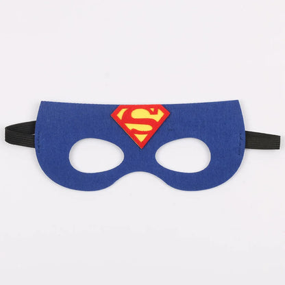 Halloween Superhero Masks — Christmas & Birthday Party Dress-Up Cosplay Mask for Kids, Children’s Favor & Mystery Gift