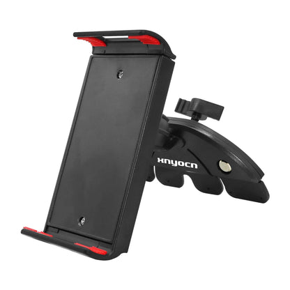 Car CD Slot 360° Rotating Tablet & Phone Holder – Universal Stand for 4–11” iPad, Samsung, Xiaomi