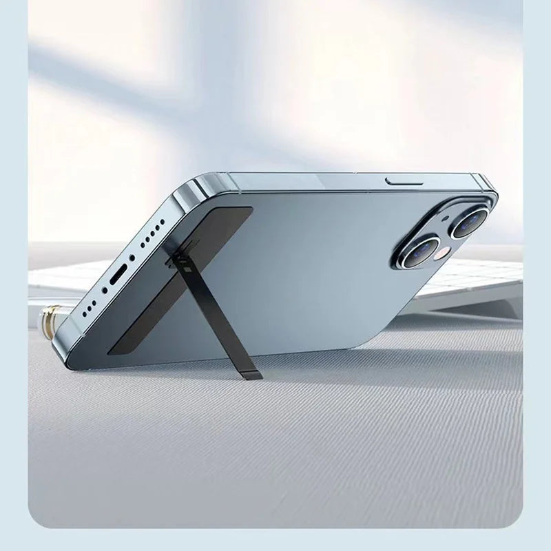 Ultra Thin Foldable Phone & Tablet Stand Stainless Steel Invisible Desktop Holder