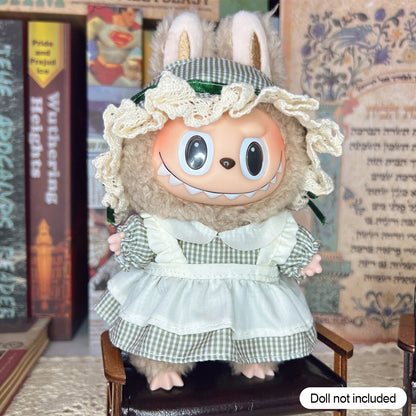 17cm Labubu V1/V2 Doll Clothes – Cosplay Outfits & Accessories | Kids Toy Gift with Various Styles