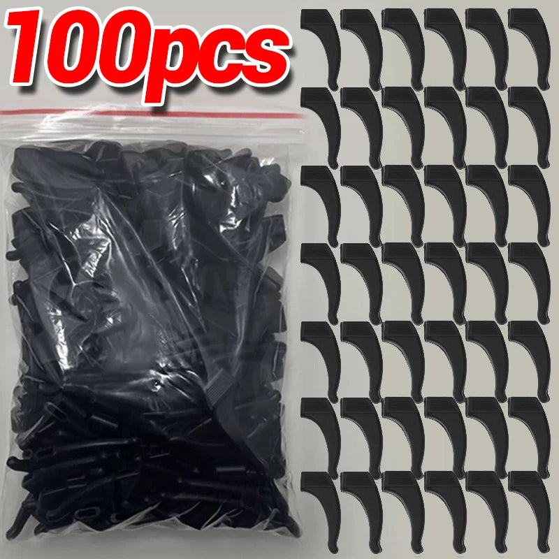 Anti-Slip Silicone Ear Hooks for Glasses | Elastic Eyewear Grip, Temple Holder & Fastener Accessories