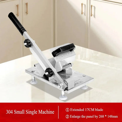 Portable Adjustable Beef & Vegetable Slicer – Household Meat and Frozen Food Cutting Tool