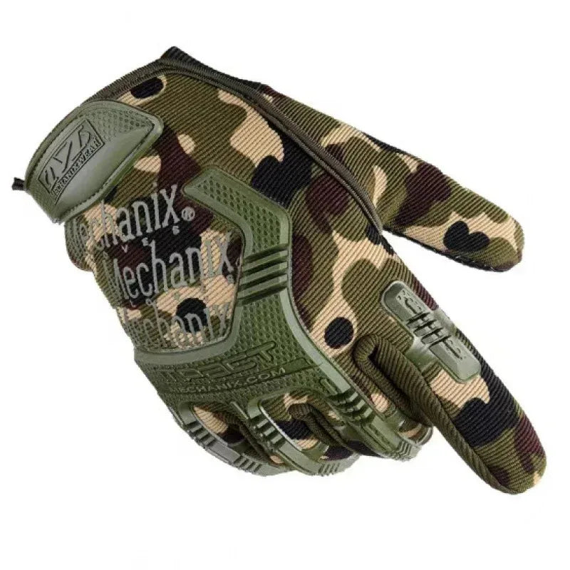 Full-Finger Protective Gloves - Camouflage Training, Fighting, Outdoor & Bicycle Riding Gloves