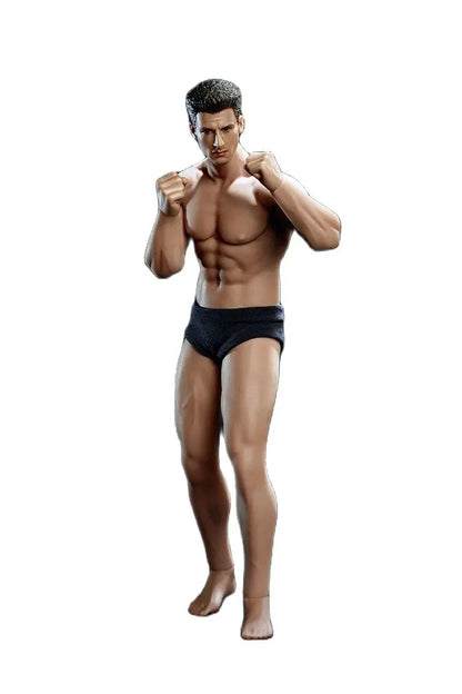 TBLeague Phicen 1/12 Male Action Figure Body - Super Flexible Seamless Suntan Skin Steel Skeleton Doll