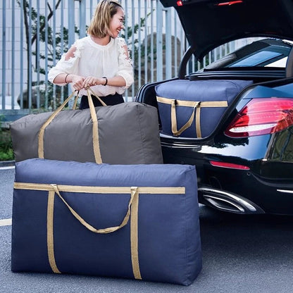 Extra Large Waterproof Moving Bag - Foldable Travel Luggage & Home Storage Packing Bag