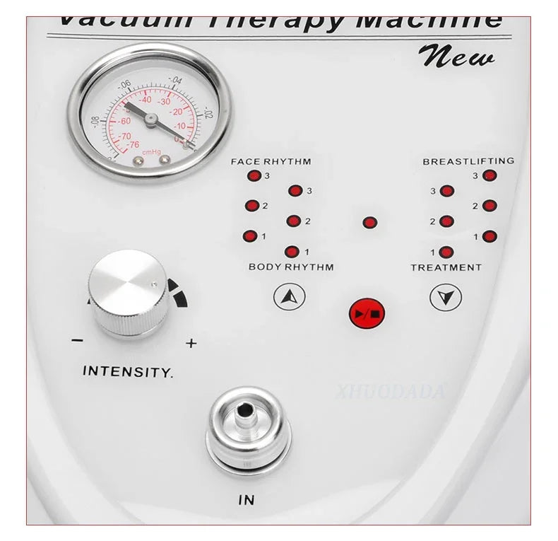 Vacuum Therapy Breast Massager Machine – Lifting & Body Slimming Chest Enlargement Pump Beauty Care Equipment