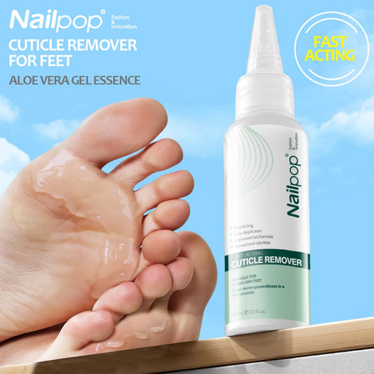 NAILPOP Extra Strength Callus Remover & Foot File Kit - Fast Hard Skin, Heel & Tough Callus Removal