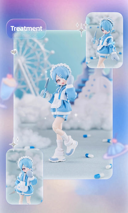 Eve Lynna Dream Park Series BJD Movable Doll – Kawaii Blind Box Anime Figurine, Trendy Surprise Toy Gift for Boys & Girls