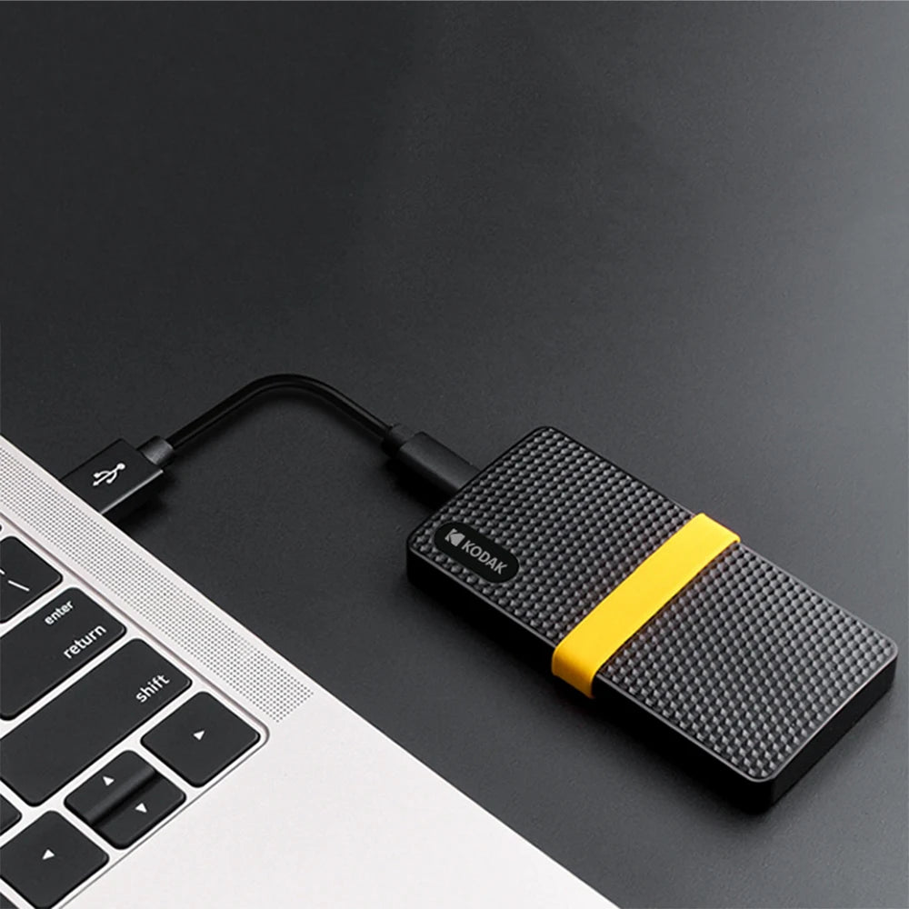 KODAK X200 External SSD – Portable 1TB, 512GB, 256GB USB 3.1 Hard Drive for Laptops, Smartphones, PS4, PC, Mac & TV