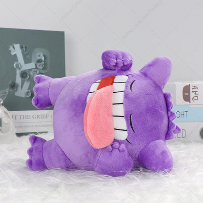 New Gengar Plush Toy – Soft Pokemon Stuffed Animal Doll, Cute Cartoon Christmas Gift