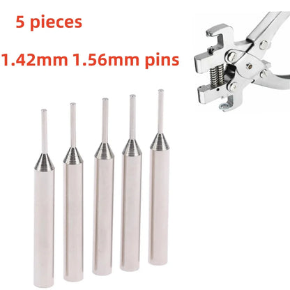 5-Piece GOSO 1.42mm 1.56mm Pin Set - Flip Key Vice Remover & Key Repair Tool Accessories