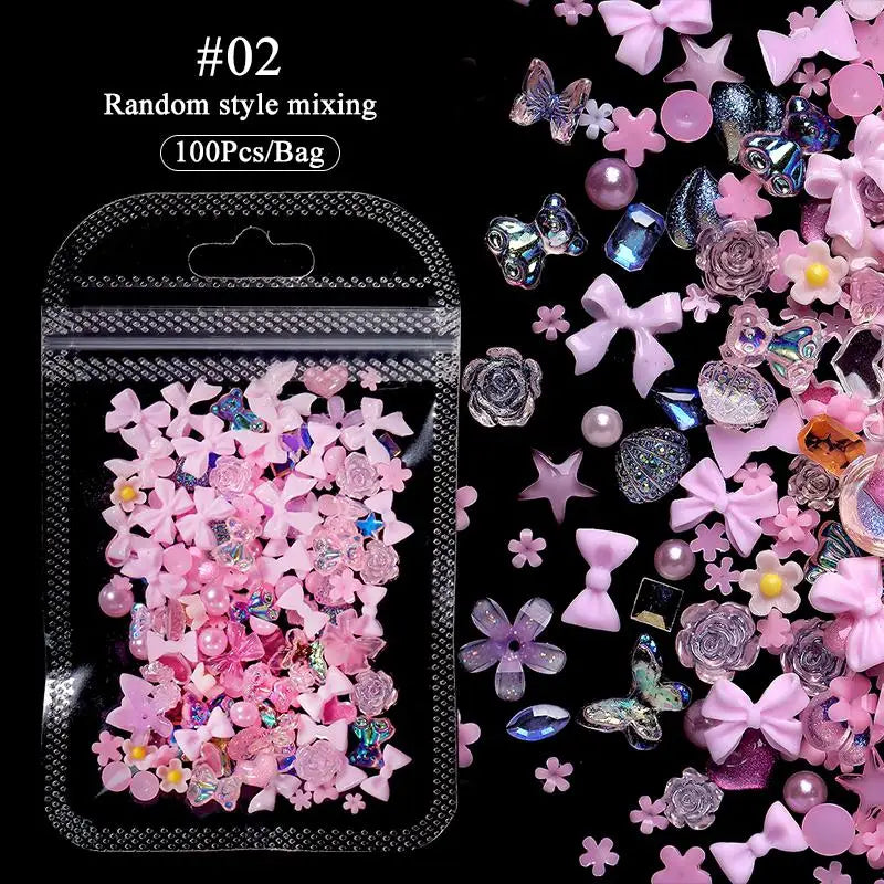BORN PRETTY 30ML Nail Rhinestone Glue - Gel Adhesive for 3D Nail Charms, Bling Gems & Nail Decoration Supplies