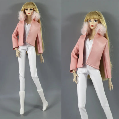 Handmade Jumpsuit Outfit for 11.5" (30cm) Dolls – BJD Clothes & Doll Accessories Gift