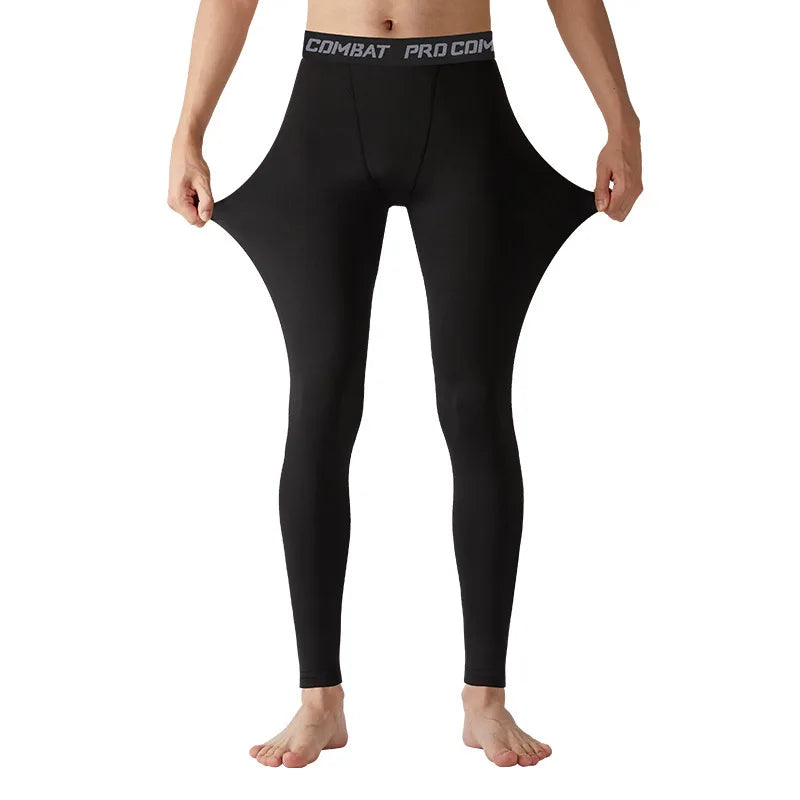 Men’s Compression Pants Cool Dry Tights – Athletic Running Baselayer Leggings for Sports, Workout & Fitness Training