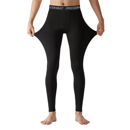 Men’s Compression Pants Cool Dry Tights – Athletic Running Baselayer Leggings for Sports, Workout & Fitness Training