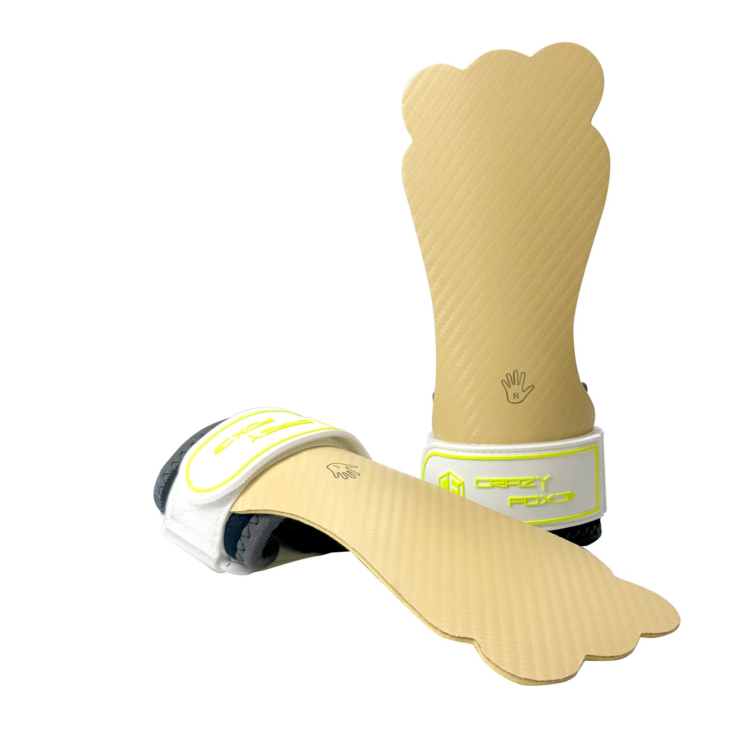 Crazy Fox Hand Grips - Colorful Anti-Slip Calluses Protection for Weightlifting, Pull-Ups & Cross Training