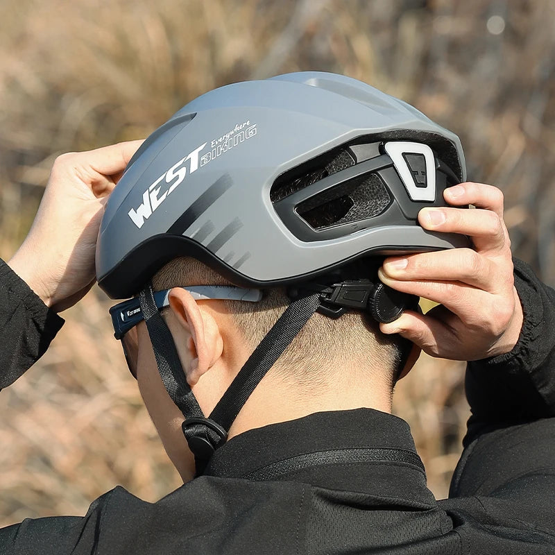 WEST BIKING LED Helmet Safety Light - USB Type-C Rechargeable Flashing Light for 0708100, 0708113 & 0708115 Bicycle Helmets