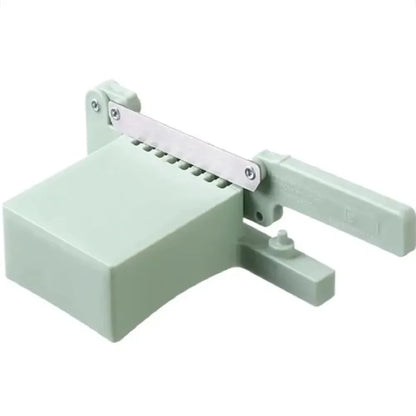 Stainless Steel Rice Cake Slicer - Mini Kitchen Tool for Quick Rice Cake Cutting