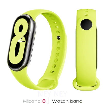 Waterproof Silicone Sport Strap for Xiaomi Mi Band 8/9 NFC – Replacement Smartwatch Bracelet