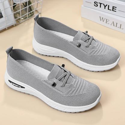 Women’s 2025 Breathable Mesh Casual Sneakers – Chunky Sole Lightweight Fashion Shoes with Free Shipping
