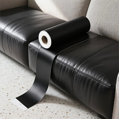 Large PU Leather Repair Patch Roll - Self-Adhesive Faux Leather Repair Tape for Sofa & Car Seats