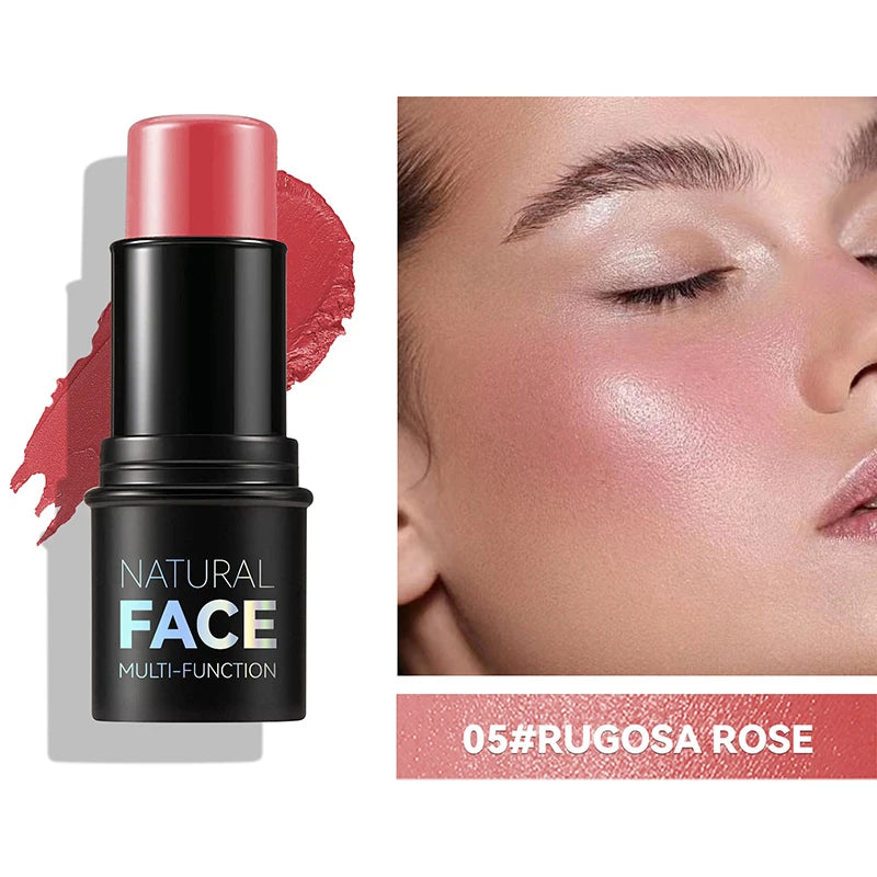 Face Pearl Stone Highlighter Stick – Long-Lasting Contour & Brightening Cheek Illuminator Makeup