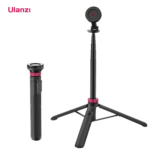 Ulanzi MT-84 Selfie Stick Magnetic Tripod - 1.53M, Wireless Bluetooth Remote, Phone Extension for Live Streaming & Vlogs