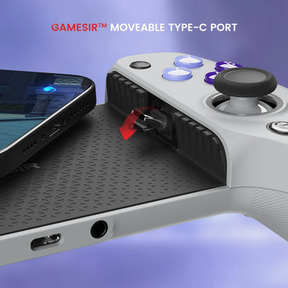 GameSir G8 Galileo Gamepad Controller – Hall Effect Joystick for iPhone 15 & Android Mobile Cloud Gaming