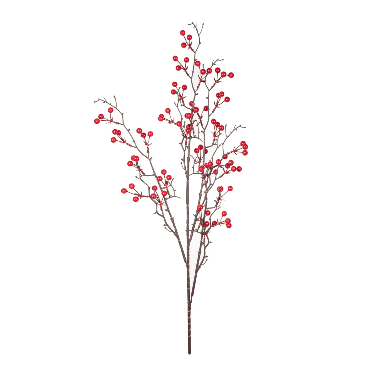 Artificial Holly Plant with Red Berries – Mini Decorative Bonsai for Home, Table, Garden, Festival, Party, Wedding, DIY Gifts