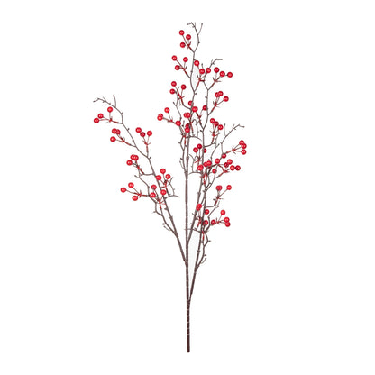 Artificial Holly Plant with Red Berries – Mini Decorative Bonsai for Home, Table, Garden, Festival, Party, Wedding, DIY Gifts