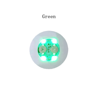 10-100PCS LED Flash Coaster Lights – Battery-Powered Luminous Bottle & Wine Cup Stickers for Bar, Party, KTV