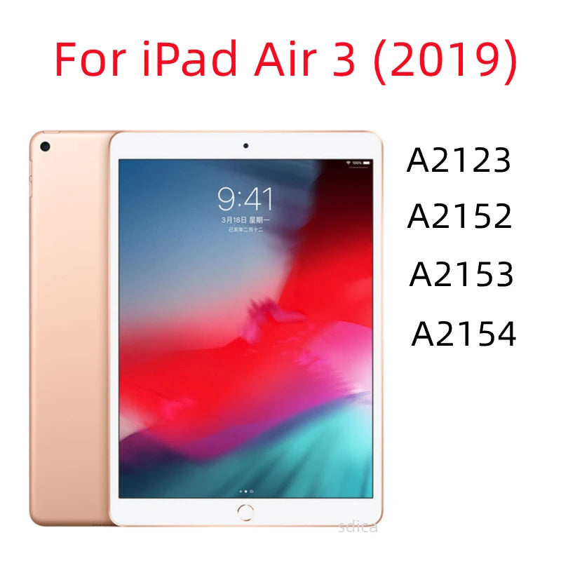 Tempered Glass Screen Protector for iPad 10.2 (9th/8th/7th Gen), Pro, Air & Mini – Universal HD Anti-Scratch Protective Film