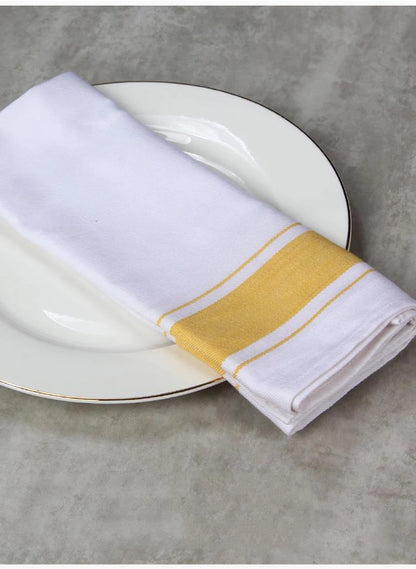 European Cotton Kitchen Towel Placemat — Thickened Cup Cloth Mat for Restaurant & Home