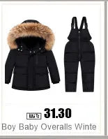 Children’s Winter Clothing Set – Baby Down Jacket Parka & Thick Snowsuit for Boys and Girls