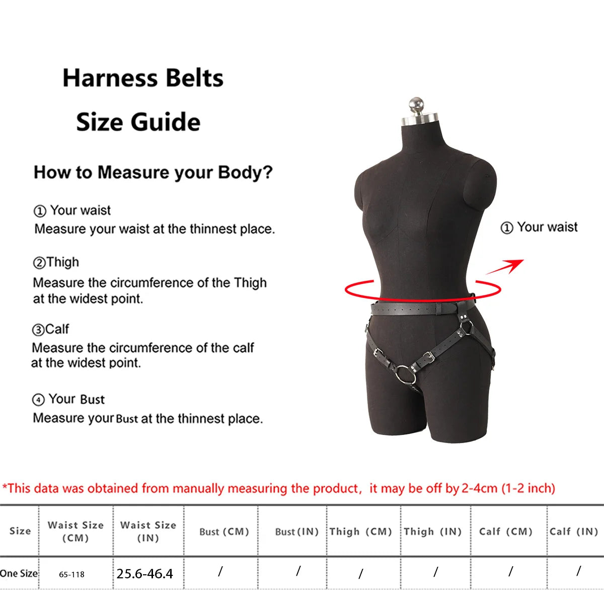 Punk Gothic PU Leather Waist & Thigh Harness - Adjustable Men's Body Strap Accessory for Festivals, Carnivals & Streetwear