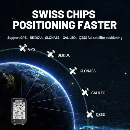 IGPSPORT BSC100S GPS Bike Computer — Wireless Speedometer & Cycling Odometer