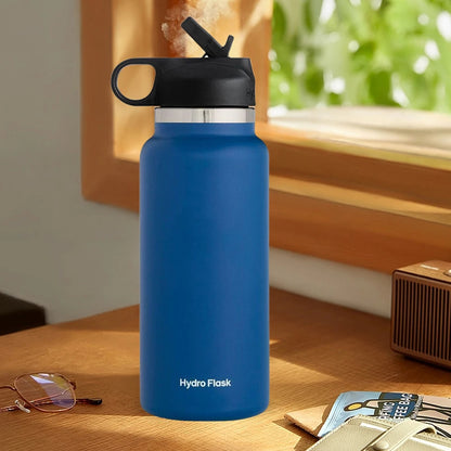 40oz Insulated Water Bottle – Stainless Steel Vacuum Flask, Keeps Drinks Hot & Cold, Flex Cap