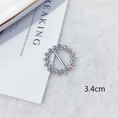 Creative Knot Buckles – Geometric T-Shirt & Scarf Waist Tightening Buttons, Clothing Accessories