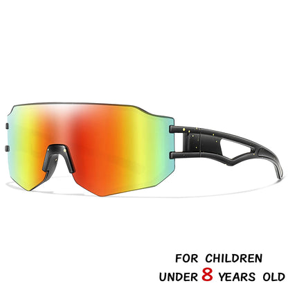 Kids UV400 Sports Sunglasses - Cycling, Camping, Fishing and Outdoor Eyewear for Boys and Girls Ages 3–8