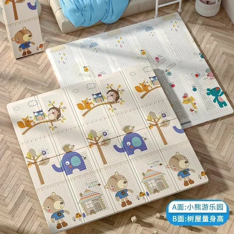 Foldable Baby Play Mat – XPE Kids Crawling Puzzle Carpet, Educational Activity Rug, Children’s Floor Games Blanket Toy