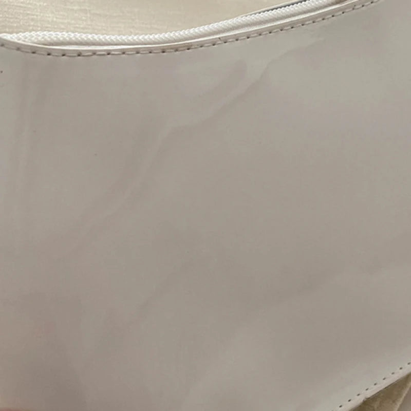 Retro Solid Color PU Leather Shoulder Bag – Fashion Women's Handbag, Casual Designer Hobo Underarm Bag