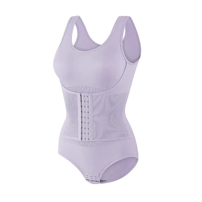 2025 Women’s Zipper Bodysuit Shapewear – Tummy Control Waist Trainer Slimming Corset Top